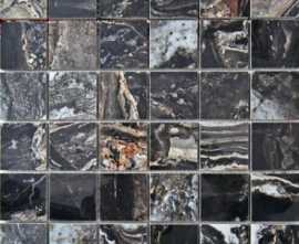 Мозаика Splendida Mosaico Nairobi Black 5x5 (N40001) 30x30 от Neodom (Индия)