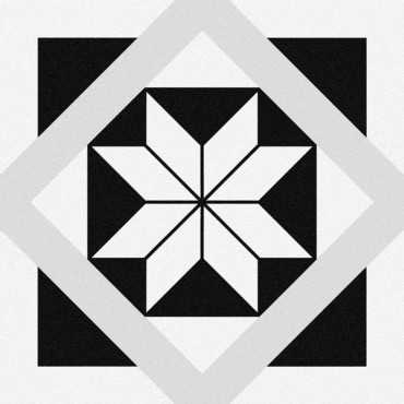 Керамогранит Stream геометрия белый (C-SM4A053D) 29.8x29.8 от Cersanit (Россия)