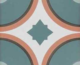 Керамогранит SYNC CIRCLE BLUE (125630) 15x15 от DNA Tiles (Испания)