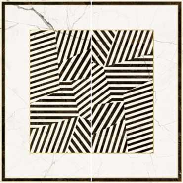 Декор THE ROOM ZEBRA6 120LP (167093) 120x120 от Imola Ceramica (Италия)