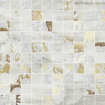 Мозаика VENUS MOS.Q.SOLITAIRE MIX LAPP. GREY tess. (2.9x2.9) 30x30 от Ceramiche Brennero (Италия)