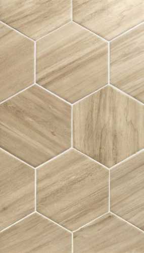 Керамогранит WORK HEXAWORK W NATURAL 21x18.2 от APE Ceramica (Испания)