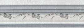 Бордюр Кантри Шик BLB029 Багет серый декорированный 20x5 от Kerama Marazzi (Россия)