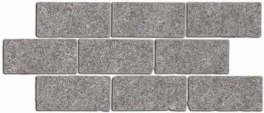 Бордюр Роверелла BR025 пепельный мозаичный 34.5x14.7 от Kerama Marazzi (Россия)