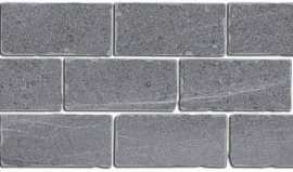 Бордюр Роверелла BR023 серый мозаичный 34.5x14.7 от Kerama Marazzi (Россия)