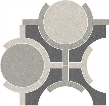 Декор Джиминьяно 1 наборный матовый (ID149) 48x49.5x0.9 от Kerama Marazzi (Россия)