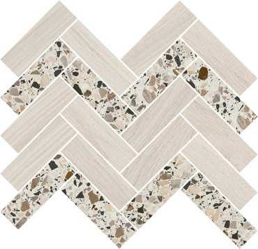 Декор Монтиони мозаичный миндальный (T042/SG5113) 34x35.5x0.9 от Kerama Marazzi (Россия)