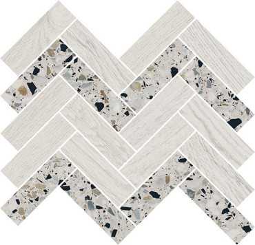 Декор Монтиони мозаичный белый (T042/SG5268) 34x35.5x0.9 от Kerama Marazzi (Россия)
