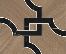 Декор Монтиони наборный матовый 1 (ID133) 30x30x0.9 от Kerama Marazzi (Россия)