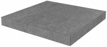 Ступень угловая клееная Фондамента серый темный (DL501000R/GCA) 33x33 от Kerama Marazzi (Россия)
