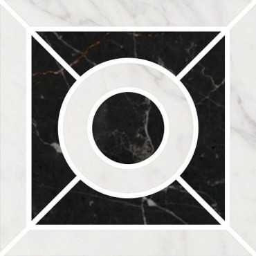 Декор Фрагонар ID93 наборный белый 9.9x9.9 от Kerama Marazzi (Россия)