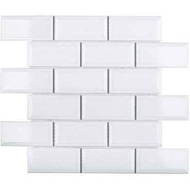 Мозаика Metro White Glossy (AM81945) (4.5х9.5) 28.8x29.4x6.5 от StarMosaic (Китай)