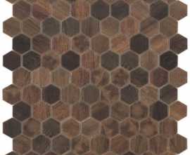 Мозаика Hex Woods № 4701 (на сетке) 30.7x31.7 от Vidrepur (Испания)