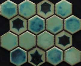Мозаика Hexa - 27(4) 27.5x24 от Gaudi Ceramics (Китай)
