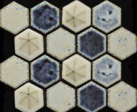 Мозаика Hexa - 22(4) 27.5x24 от Gaudi Ceramics (Китай)