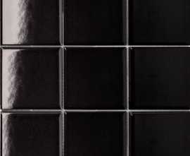 Мозаика Black Glossy (MH84000) (97x97) 30x30x6 от StarMosaic (Китай)