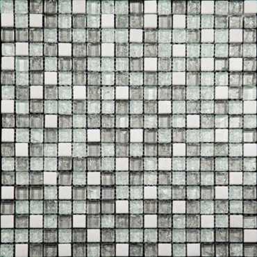 Мозаика ICE FLOWERS ICE-08 глянцевая 29.8x29.8 от Natural Mosaic (Китай)