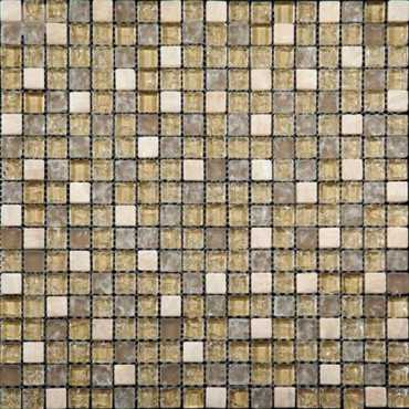 Мозаика ICE FLOWERS ICE-07 глянцевая 29.8x29.8 от Natural Mosaic (Китай)