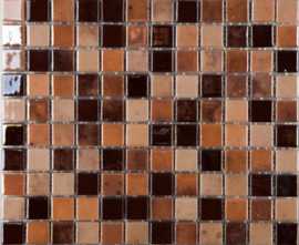 Мозаика Lux № 406 (на сетке) 31.7x31.7 от Vidrepur (Испания)