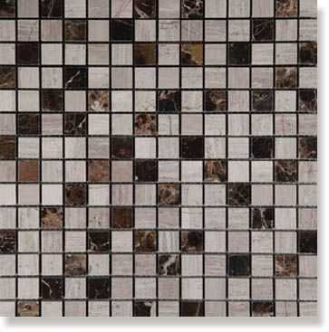 Мозаика мрамор MIX M022-M031G-20P 30.5x30.5 от Natural Mosaic (Китай)