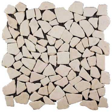 Мозаика мрамор Paladium 7M030-ML (Crema Marfil Extra) 30.5x30.5 от Natural Mosaic (Китай)