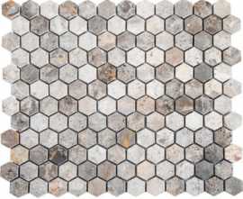 Мозаика Hexagon VLgP (23X23) 30x30x8 от StarMosaic (Китай)
