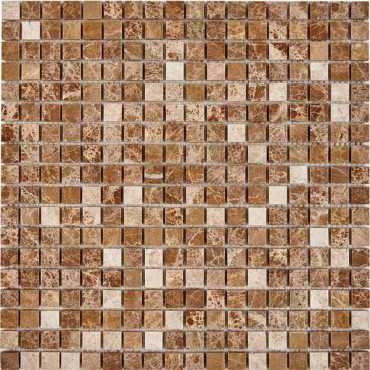 Мозаика PIX221 из мрамора (15x15) 30.5x30.5 от Pixmosaic (Китай)