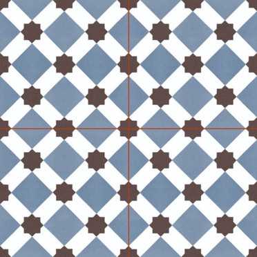 Напольная плитка NKR CHIC HOWARD BLUE 45x45 от NiceKer (Испания)