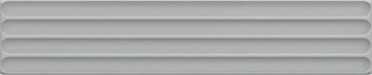 Настенная плитка PLINTO IN GREY MATT 10.7x54.2 от DNA Tiles (Испания)