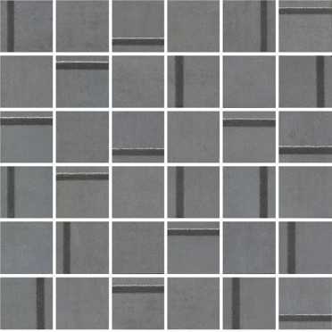 Декор Гварди 1 мозаичный синий матовый обрезной (MM13131) 30x30x9 от Kerama Marazzi (Россия)