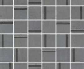 Декор Гварди 1 мозаичный синий матовый обрезной (MM13131) 30x30x9 от Kerama Marazzi (Россия)