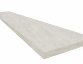 Угловая ступень CONTEA WHITE SCAL. ANG.DX правая (620070002572) 33x60 от ColiseumGres (Россия)