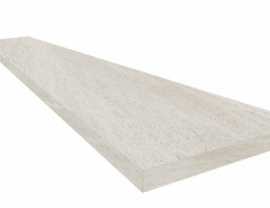 Угловая ступень CONTEA WHITE SCAL. ANG.DX правая (620070002566) 33x120 от ColiseumGres (Россия)