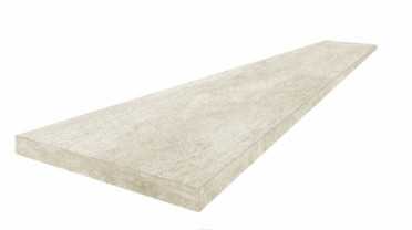 Угловая ступень CRETA WHITE SCAL. ANG.SX левая (620070002585) 33x60 от ColiseumGres (Россия)