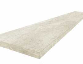 Угловая ступень CRETA WHITE SCAL. ANG.SX левая (620070002585) 33x60 от ColiseumGres (Россия)