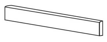 Плинтус PIETRA VIVA BATTISCOPA GREY NAT RET. (PF60012271) 5.5x80 от ABK Ceramiche (Италия)