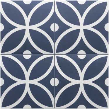 Керамогранит RIVOLI BERGEN AZUL (30725) 20x20 от Equipe Ceramicas (Испания)