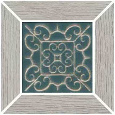 Вставка Тровазо наборный серый светлый матовый (ID151) 13x13x0.9 от Kerama Marazzi (Россия)