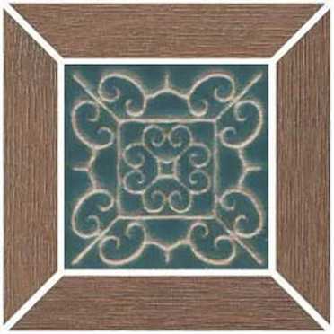 Вставка Тровазо наборный коричневый матовый (ID156) 13x13x0.9 от Kerama Marazzi (Россия)