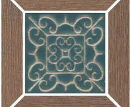 Вставка Тровазо наборный коричневый матовый (ID156) 13x13x0.9 от Kerama Marazzi (Россия)