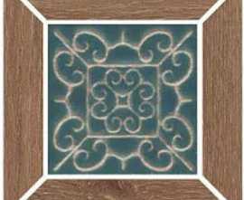 Вставка Тровазо наборный бежевый тёмный матовый (ID155) 13x13x0.9 от Kerama Marazzi (Россия)