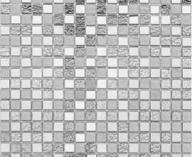 Мозаика Mix Inox (JMG21500) (15X15) стекло 30x30x3.8 от StarMosaic (Китай)