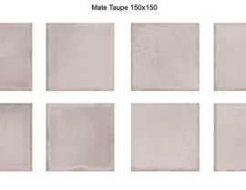 Настенная плитка Mate Taupe 15x15 от Eletto Ceramica (Россия)