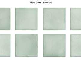 Настенная плитка Mate Green 15x15 от Eletto Ceramica (Россия)