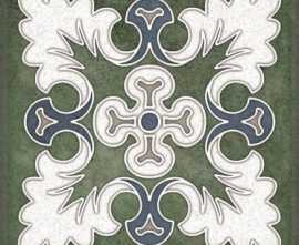 Настенная плитка SMALTO DECOR 1 VERDE 15x15 от Керлайф (Россия)