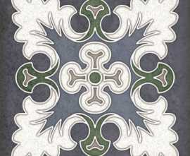 Настенная плитка SMALTO DECOR 1 BLU 15x15 от Керлайф (Россия)