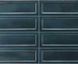 Настенная плитка ISLAND FRAME SLATE BLUE (31203) 6.5x20 от Equipe Ceramicas (Испания)