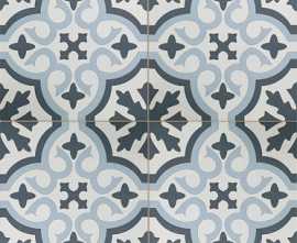 Керамогранит VENICE Sky Blue Black Pre-cut 45x45 от Etili Seramik (Турция)