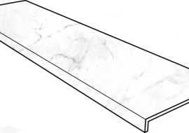 Фронтальная ступень Marble Anti-Slip Rect. Carrara Blanco 31.5x120 от Gres de Aragon (Испания)
