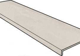 Фронтальная ступень Materia Anti-Slip Rect. Ivory 31.5x120 от Gres de Aragon (Испания)
